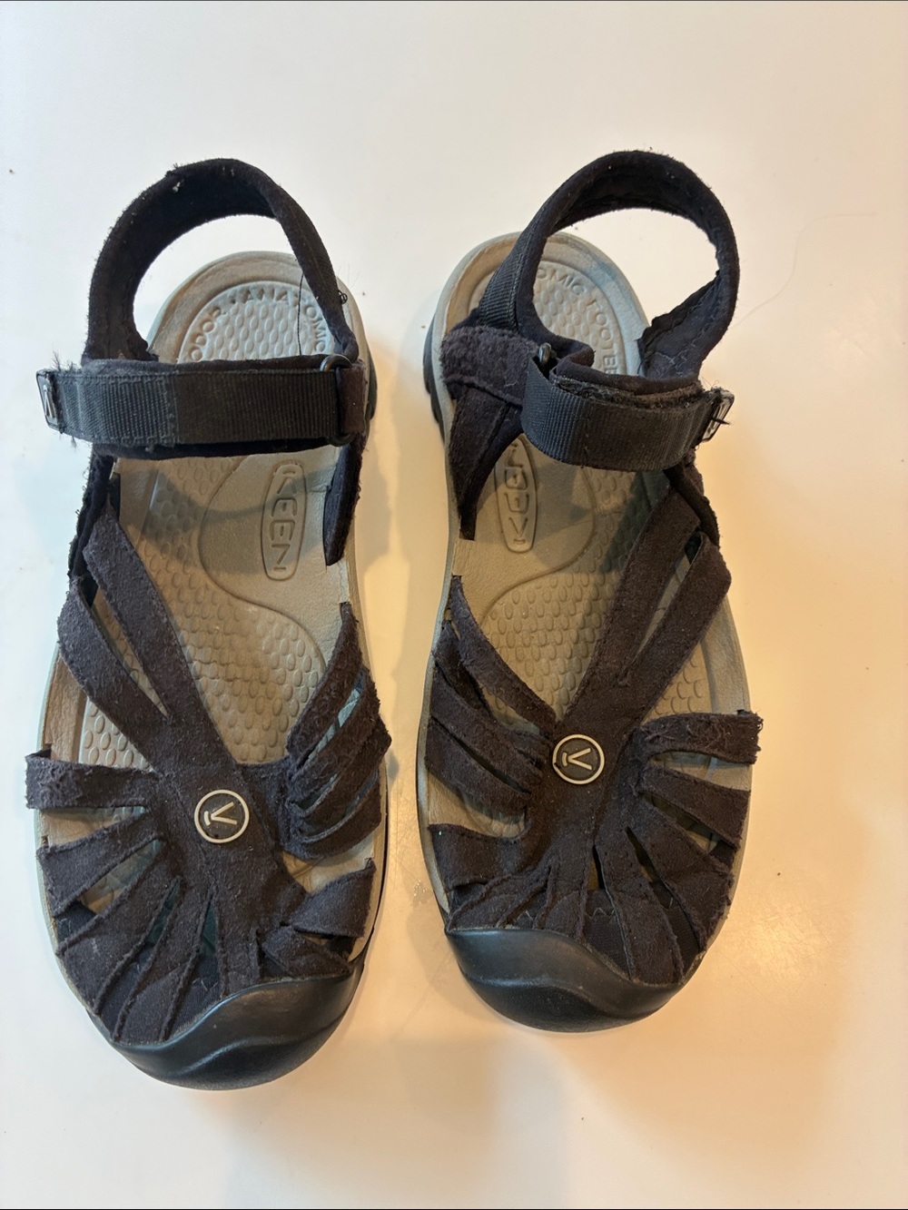 KEEN Kids Black Strappy Sport Sandals